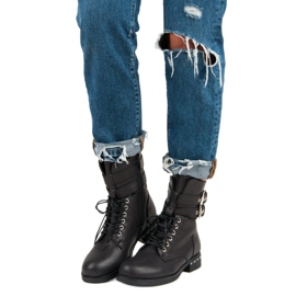 Super Me Botas confortáveis preto 1