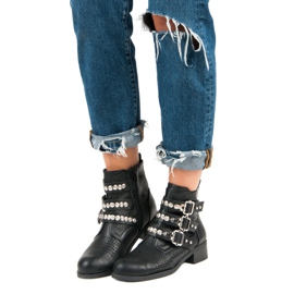 SDS Botas de trabalho elegantes preto 1