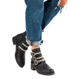 SDS Botas de trabalho elegantes preto 2