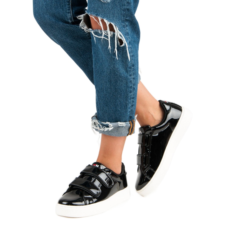 Fila Upstage Velcro Low Wmn preto 2