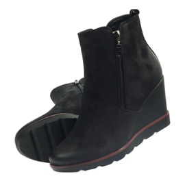 Filippo Botas pretas em Koturno 452 preto 4