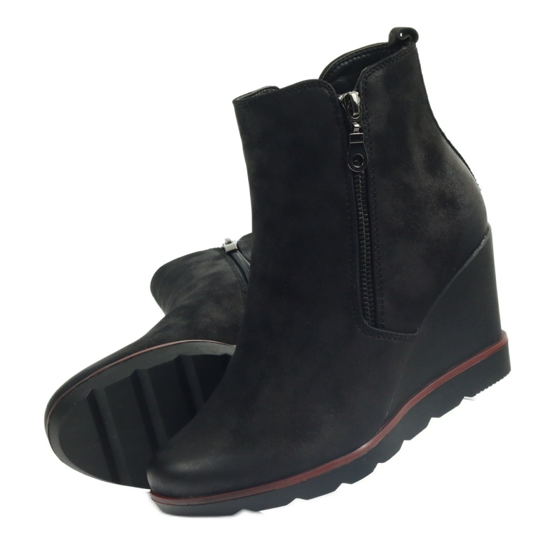 Filippo Botas pretas em Koturno 452 preto 4