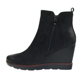Filippo Botas pretas em Koturno 452 preto 2