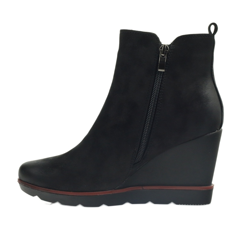 Filippo Botas pretas em Koturno 452 preto 2