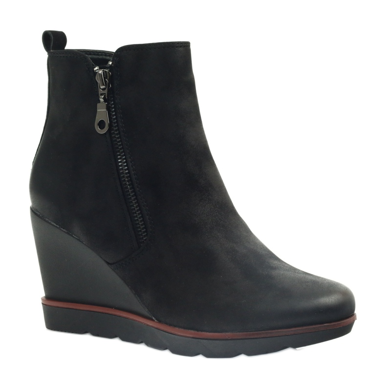 Filippo Botas pretas em Koturno 452 preto 1