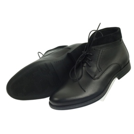 Botas pretas de inverno masculinas Pilpol 2194 preto 5