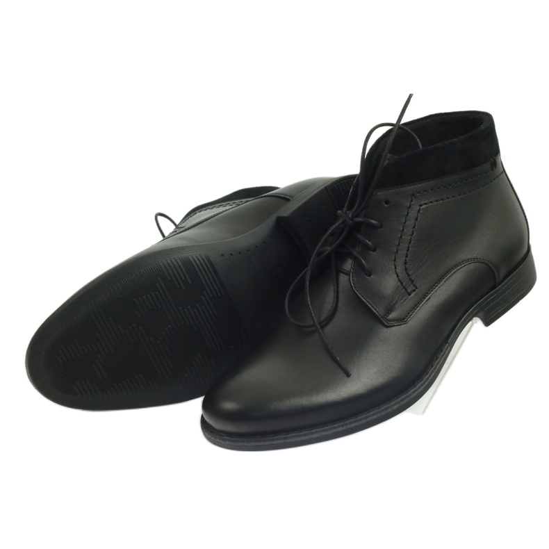 Botas pretas de inverno masculinas Pilpol 2194 preto 5