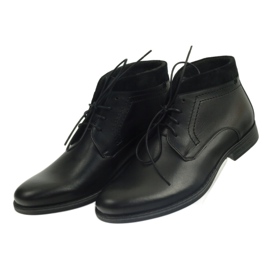 Botas pretas de inverno masculinas Pilpol 2194 preto 4