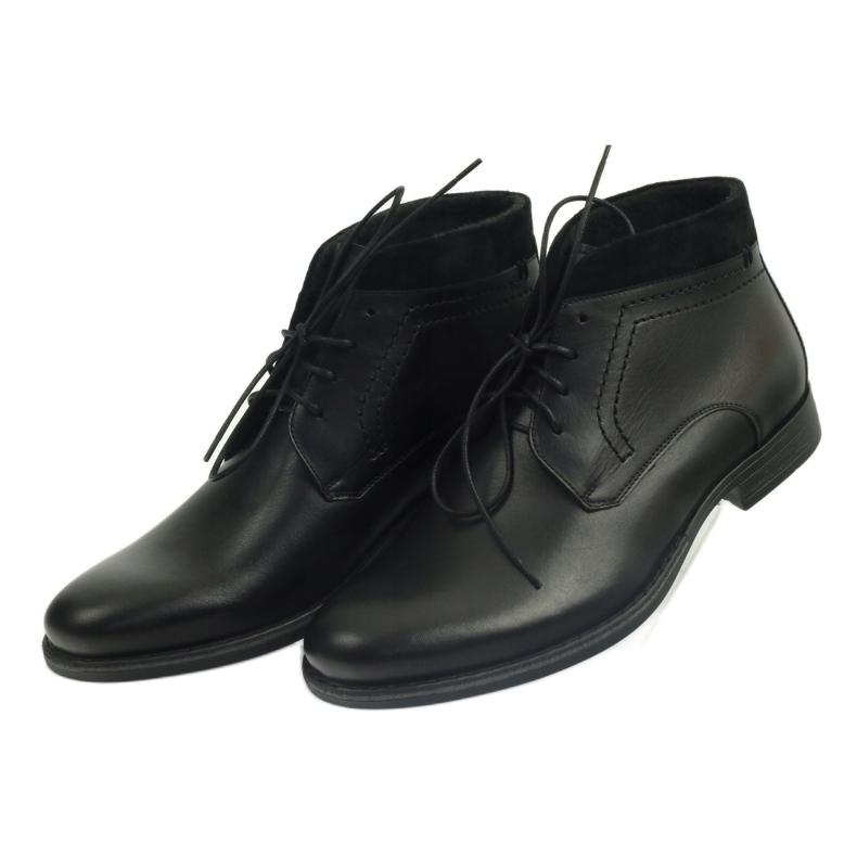 Botas pretas de inverno masculinas Pilpol 2194 preto 4