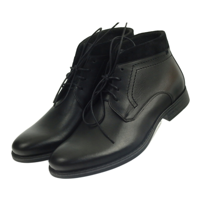 Botas pretas de inverno masculinas Pilpol 2194 preto 3