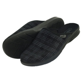 Sapatos masculinos Befado chinelos 548m011 chinelos preto 4