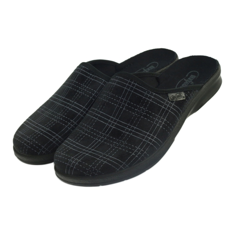 Sapatos masculinos Befado chinelos 548m011 chinelos preto 3