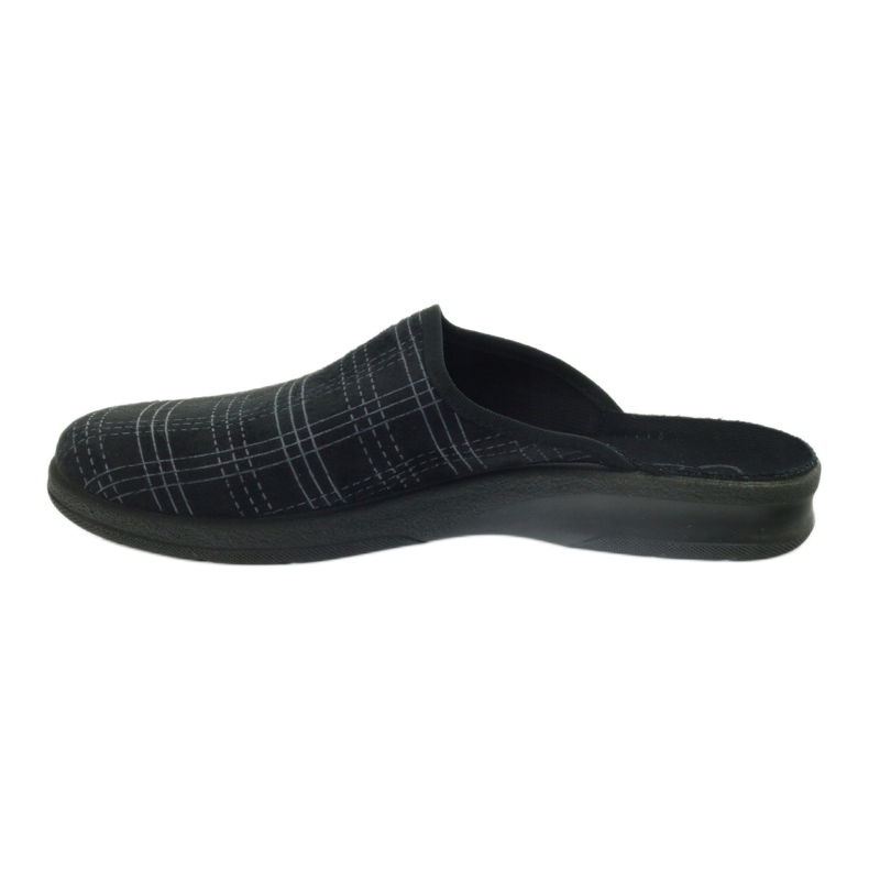 Sapatos masculinos Befado chinelos 548m011 chinelos preto 2