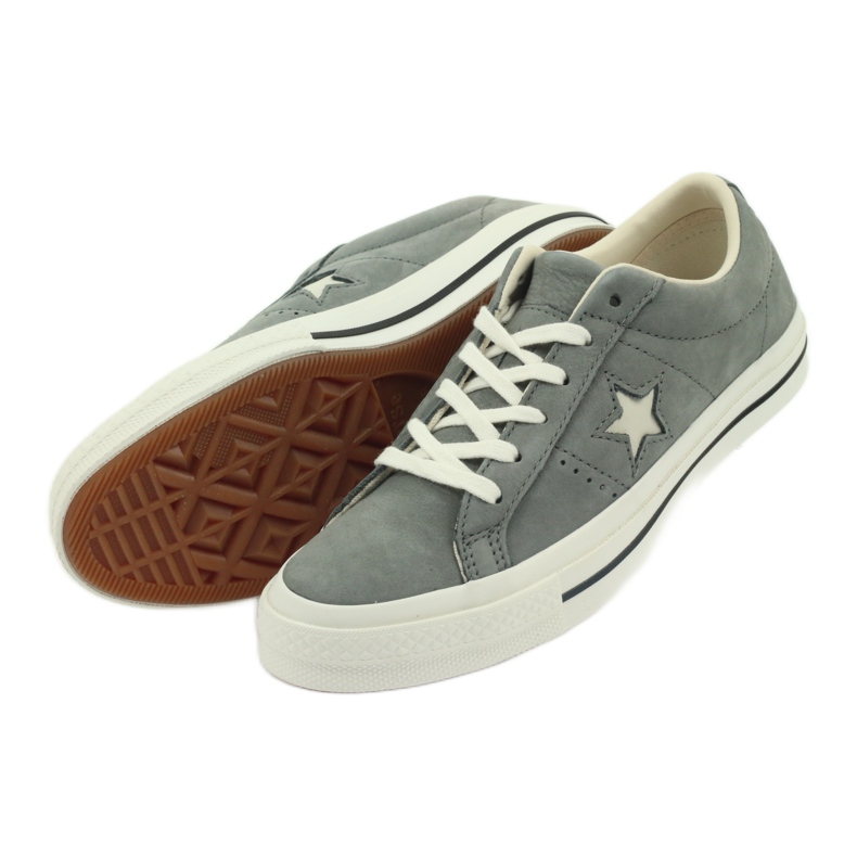Converse ONE STAR cinza 4