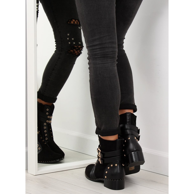 Botas femininas pretas 9243 pretas preto 1