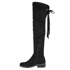 Seastar Botas Elegantes De Camurça preto 1