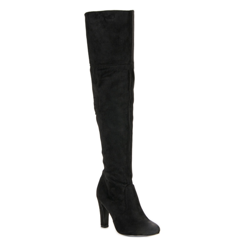 Botas de salto alto VINCEZA preto 1