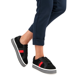 Tênis na plataforma VICES preto 2