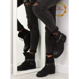 Botas pretas femininas pretas BH52-KB pretas preto 1