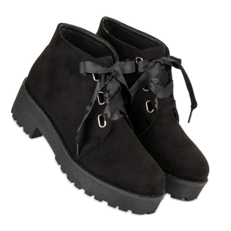 Nio Nio Botas elegantes preto 1