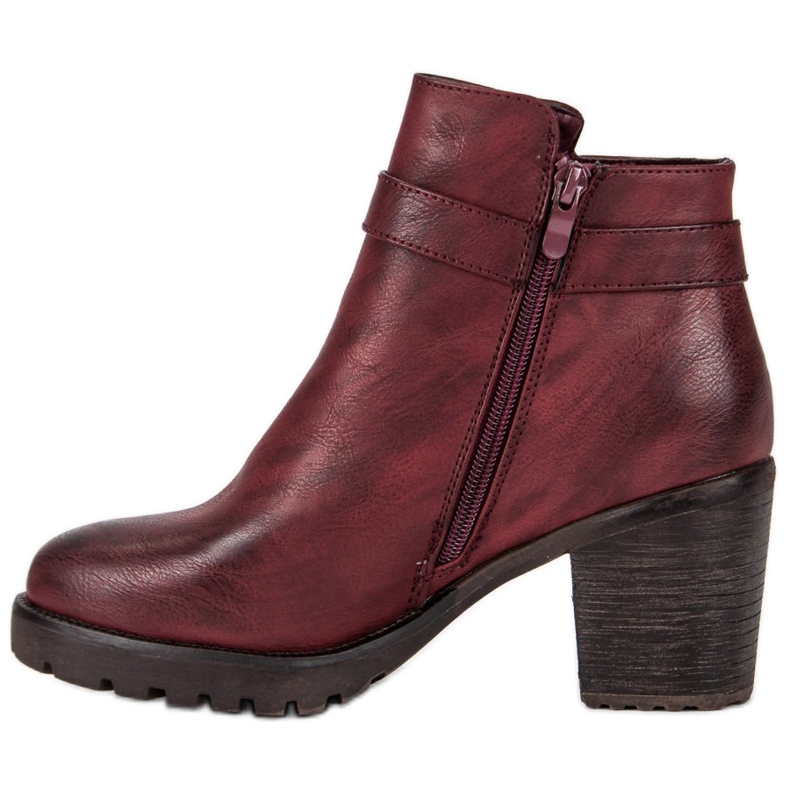 Kayla Botas cor de vinho todos os dias vermelho 1
