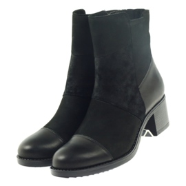 Botas de inverno Marco salto alto 933 preto 3