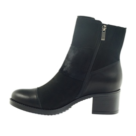 Botas de inverno Marco salto alto 933 preto 2