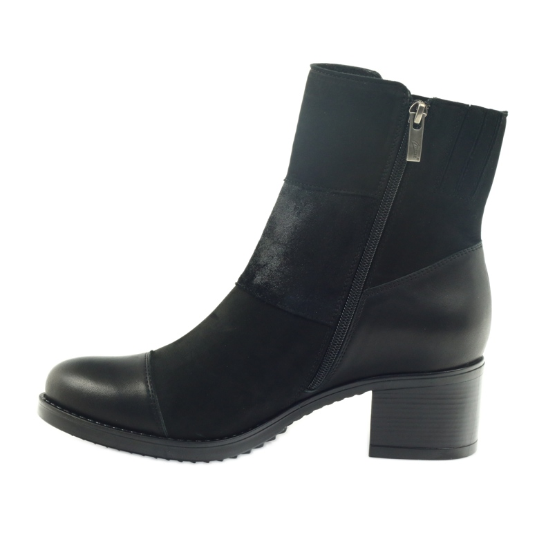 Botas de inverno Marco salto alto 933 preto 2