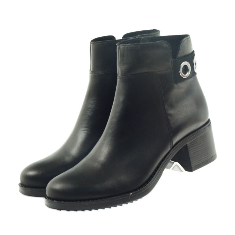Botas de inverno Marco de salto alto 979 preto 3