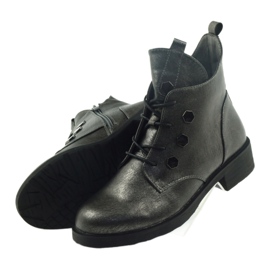 Botas com tachas Sergio Leone 308 cinza 4 Botas com tachas Sergio Leone 308 cinza 4