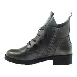Botas com tachas Sergio Leone 308 cinza 2