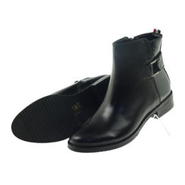 M.Daszyński Botas Jodhpur fivela 62-20 pretas preto 4