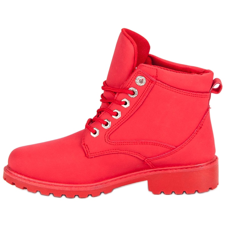 Botas mckey vermelhas vermelho 1 Botas mckey vermelhas vermelho 1