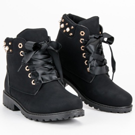 McKey Black Casual Trappers preto 1