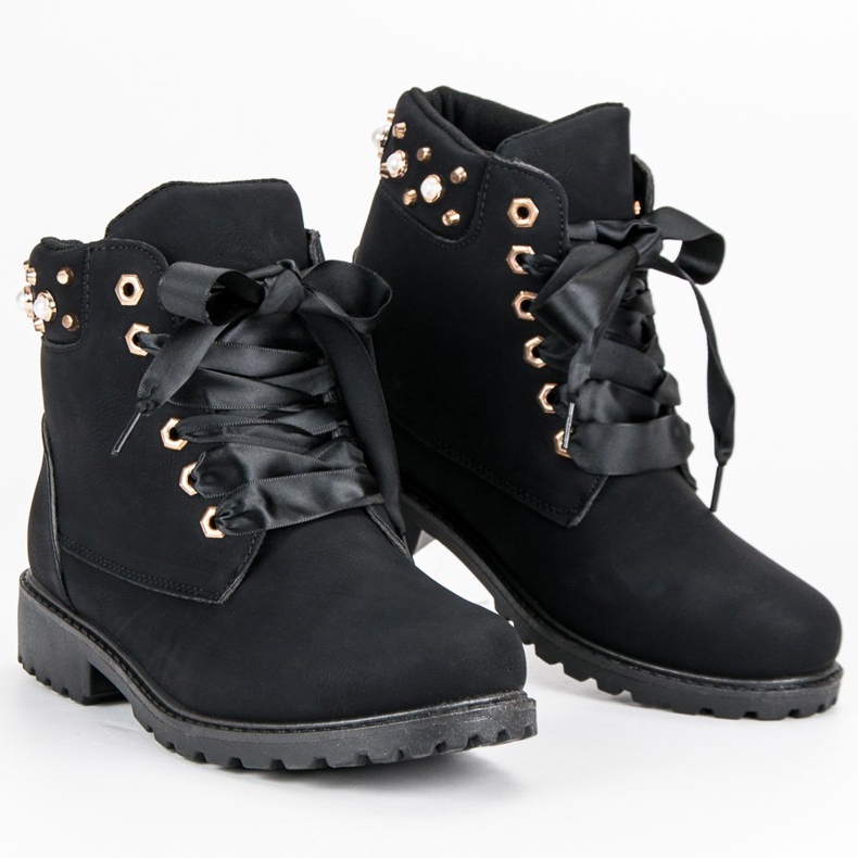 McKey Black Casual Trappers preto 1