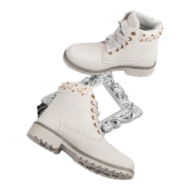 McKey Trappers casual cinza claro 1