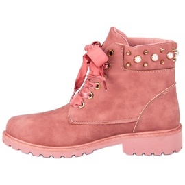 McKey Pink Casual Trappers rosa 1