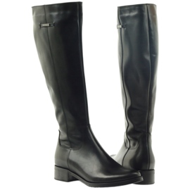 Botas de equitação pretas Arka 7217 preto 4