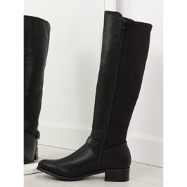 Botas pretas femininas PE179P pretas preto 2