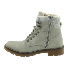 Botas amarradas cinza DK2025 2