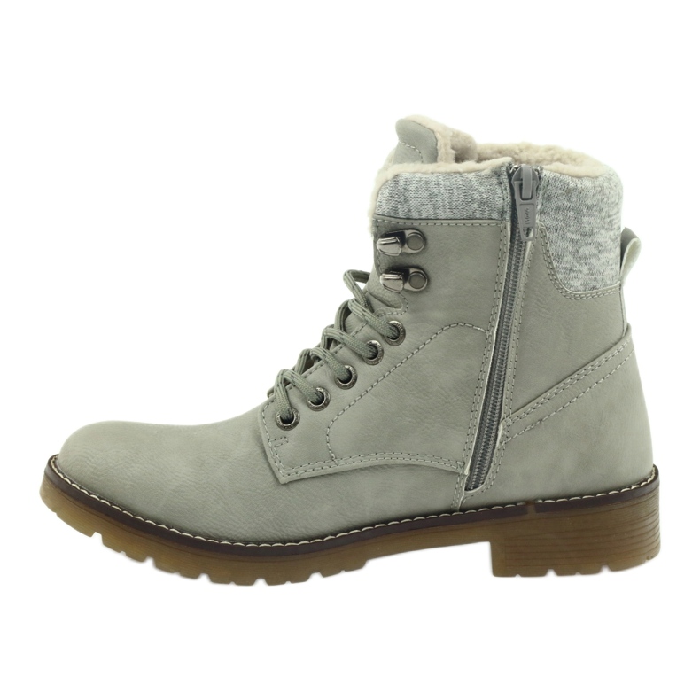 Botas amarradas cinza DK2025 2