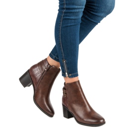 Filippo Botas clássicas de salto alto castanho 2 Filippo Botas clássicas de salto alto castanho 2