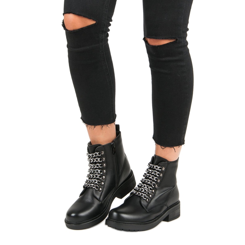 Rock Black Boots preto 1