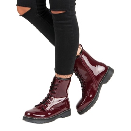 Botas vinceza marrons vermelho 1