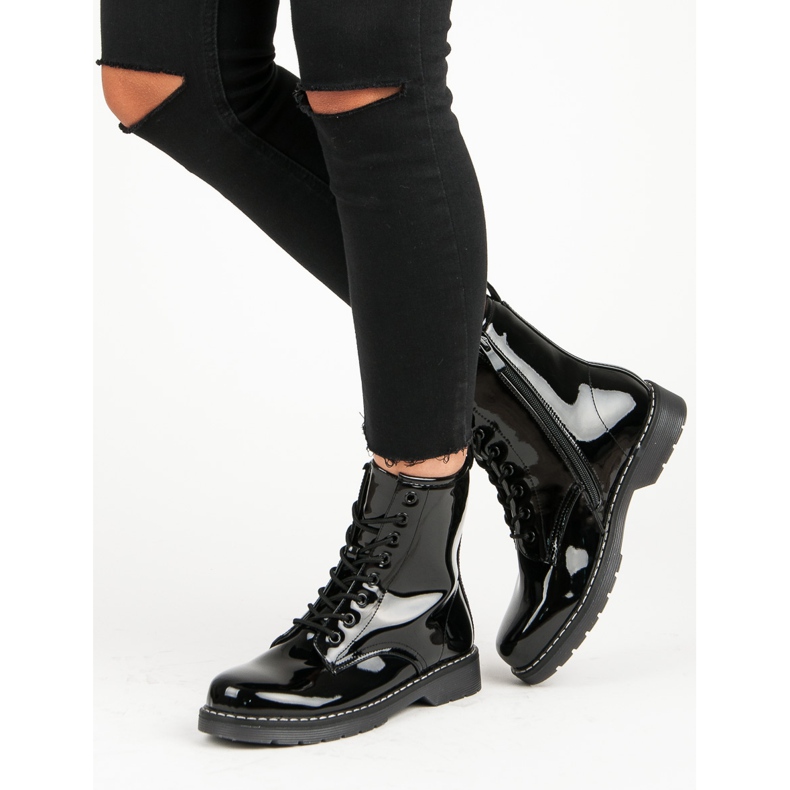 Botas pretas VINCEZA preto 2