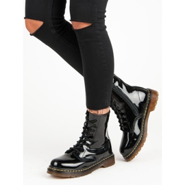 Botas Lacadas Glany MCKEY preto 1