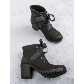 Botas vinceza pretas elegantes preto 1