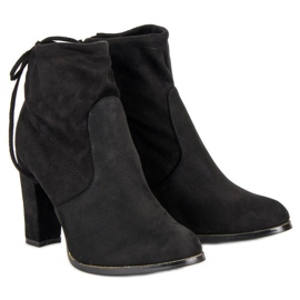 Lemax Botas de salto alto preto 2