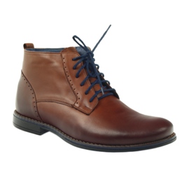 Botas de inverno com zíper, Nikopol 677 marrom 1