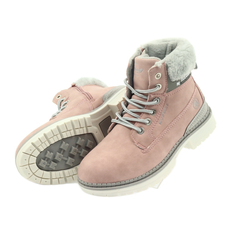 American Club Botas americanas botas botas de inverno 708122 cinza rosa 4